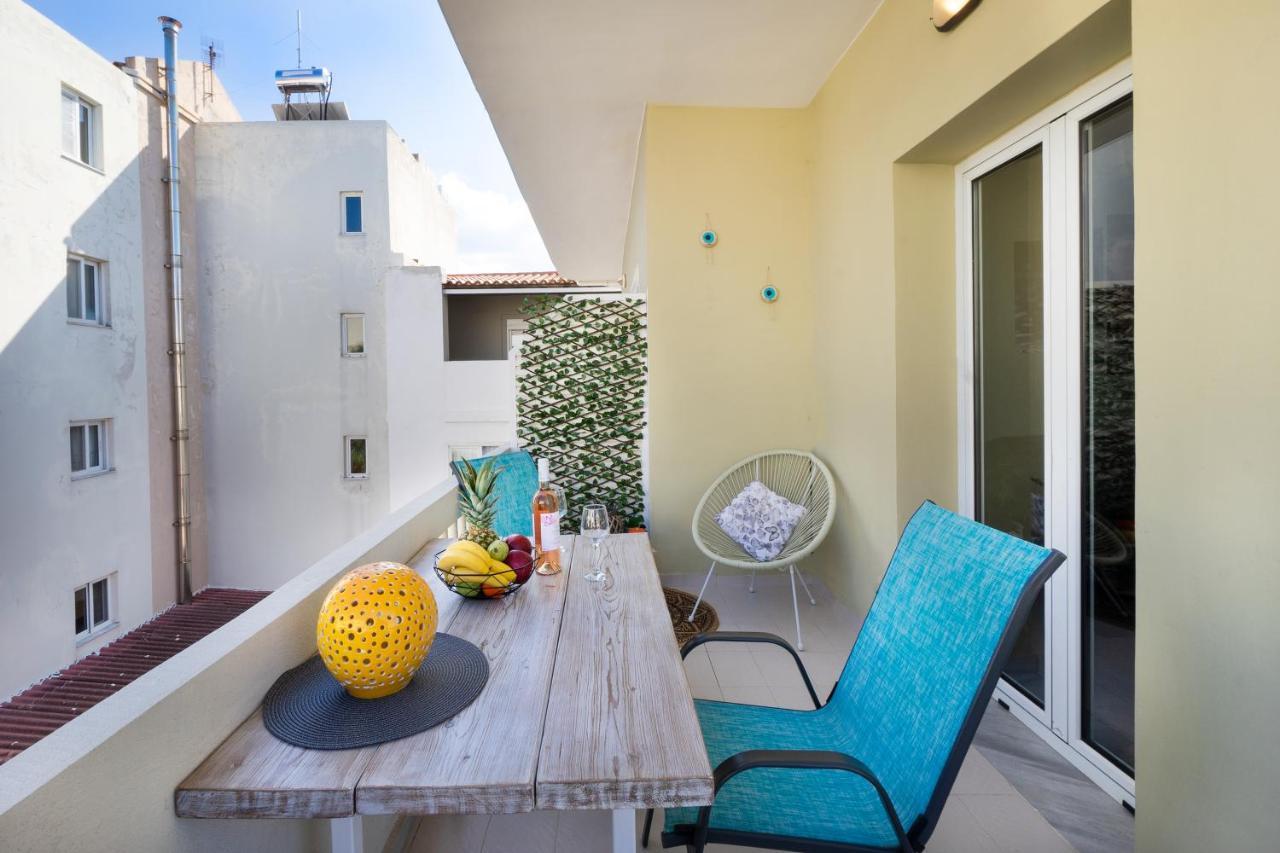 Casa Maria 300 Meters From The Sea Chrissi Akti Chania Exterior foto